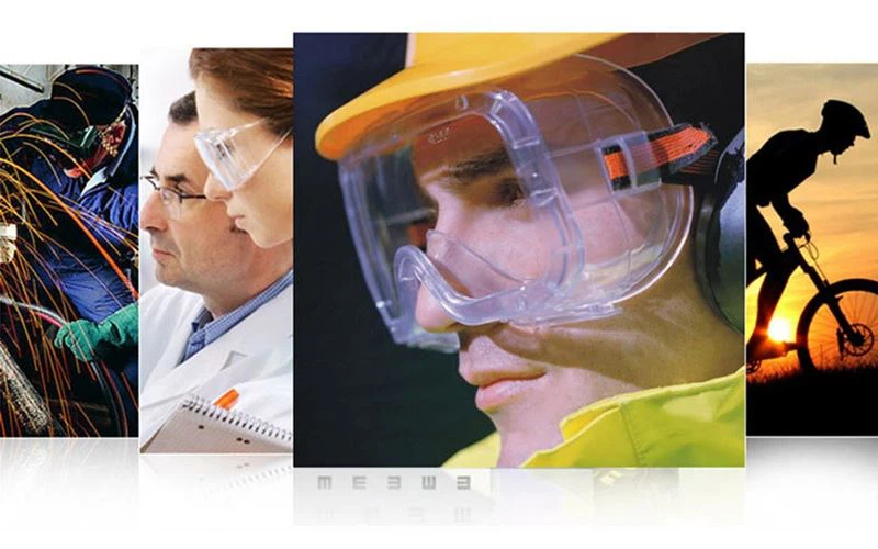 industry safety transparent glasses