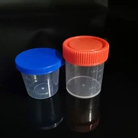 Copas de muestras estériles